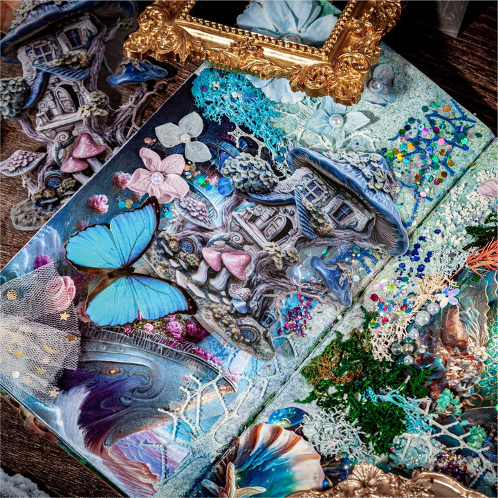 Treehouse PET Stickers Vintage Scrapbooking Fairy Tale Aesthetic