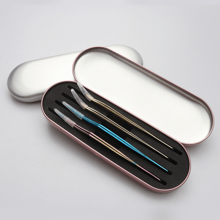 Tweezers Storage Box Minimalist Design For Collage Crafts