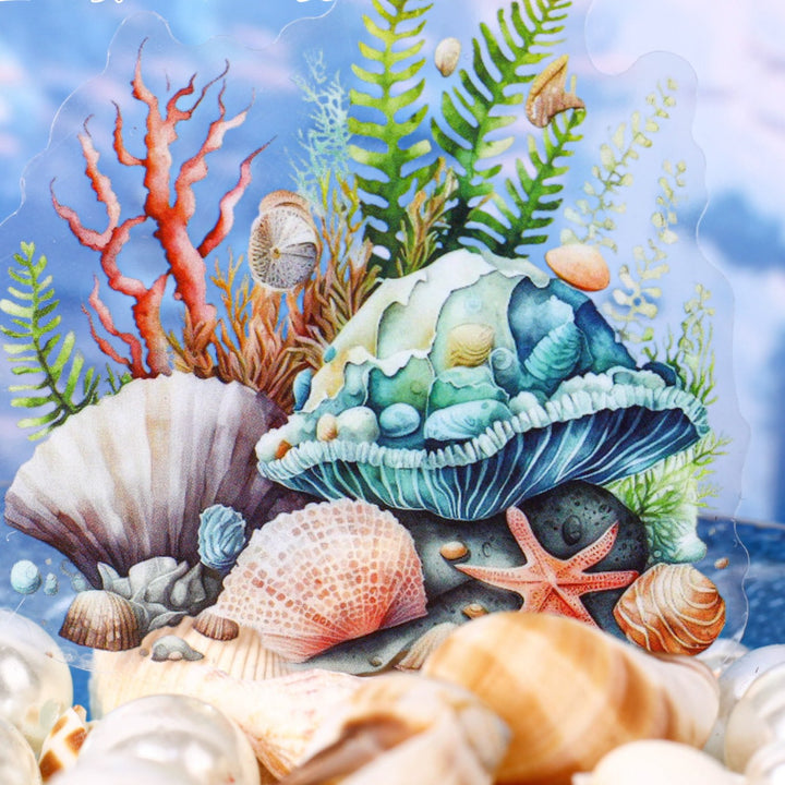 Underwater World Stickers Ocean Animals Detailed image