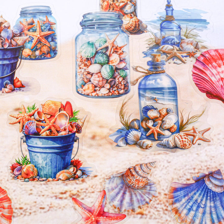 Underwater World Stickers Sea Adventure Suitable for Journaling