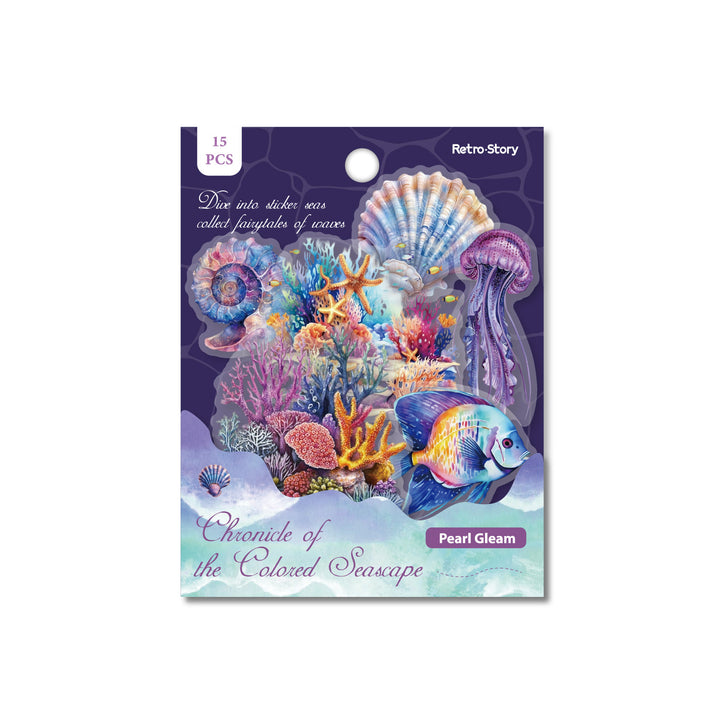 Underwater World Stickers Underwater Scene Bright