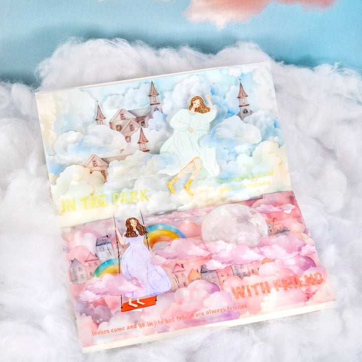 Up in the air PET Tapes Weather Sky Theme Beautiful Pattern