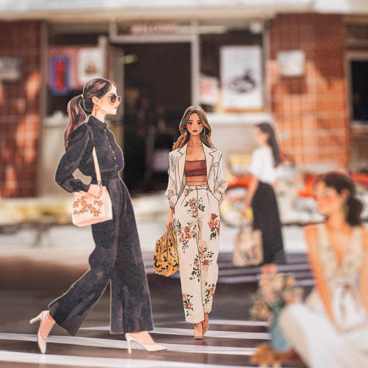 Urban Girl Journal Stickers Unique Look