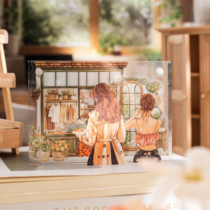 Urban Girl Stickers Fashion Chic Characters