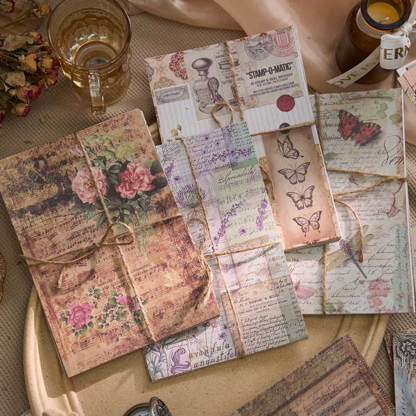 Vintage Dream Craft Paper Scrapbook Journal Decorative Set