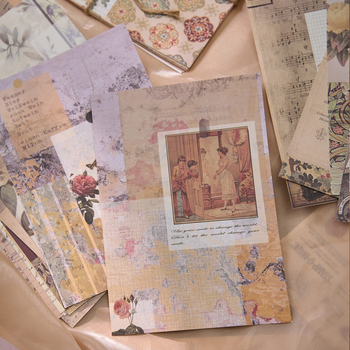Vintage Dream Material Paper Ephemera for Scrapbooking