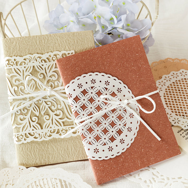 Vintage Lace Cut-out Papers for Journaling and Scrapbooking