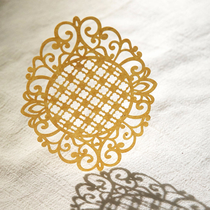 Vintage Lace Pattern Scrapbook Background Papers
