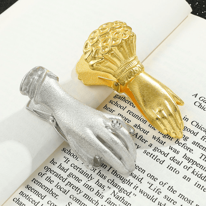 Vintage Noble Hand Binder for Elegant Organizers