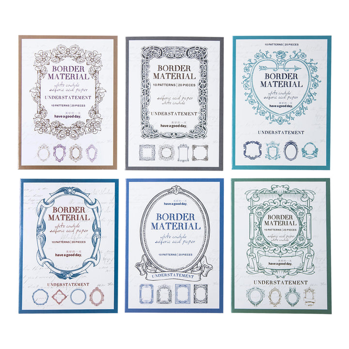 Vintage Paper Understatement Journal Scrapbook Set