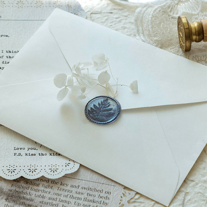 Vintage Wax Seal Stickers Memory Box Series Plant Elements Wax Stickers