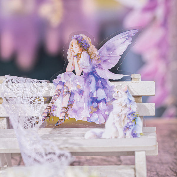 Violet Garden Magic Character Stickers Floral Decoration for Daily Life