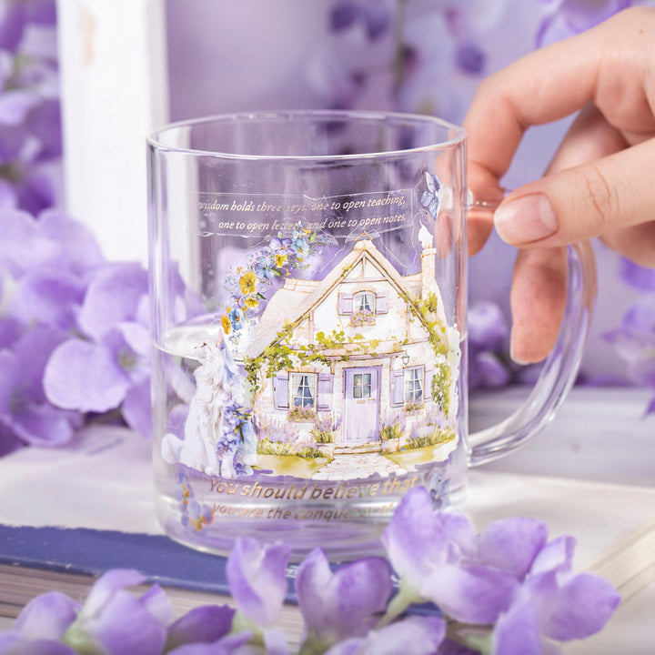 Violet Garden Stickers Floral Characters for Creative DIY and Scrapbook