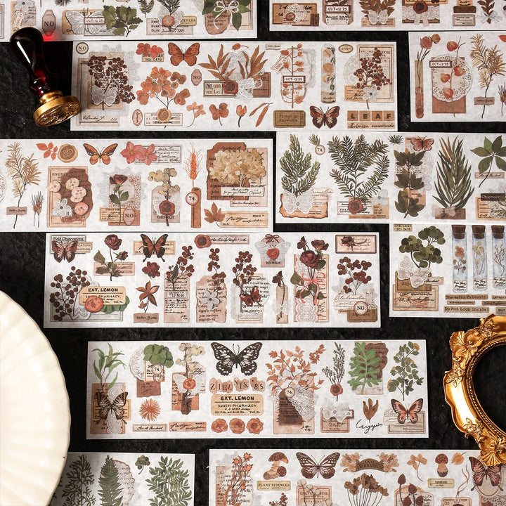 Washi Stickers Mountain Memo Botanical Sticker Pack