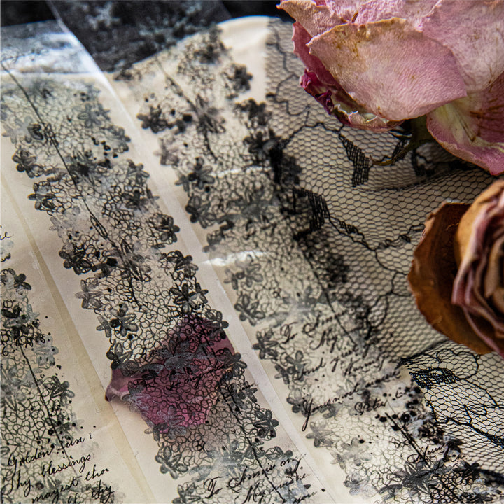 Watercolor Journal Tape Paper Ink Marks Series Watercolor Style Loop Design