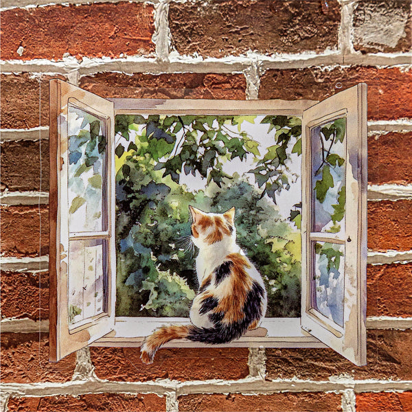 We By The Window Season PET Stickers Journal Supplies