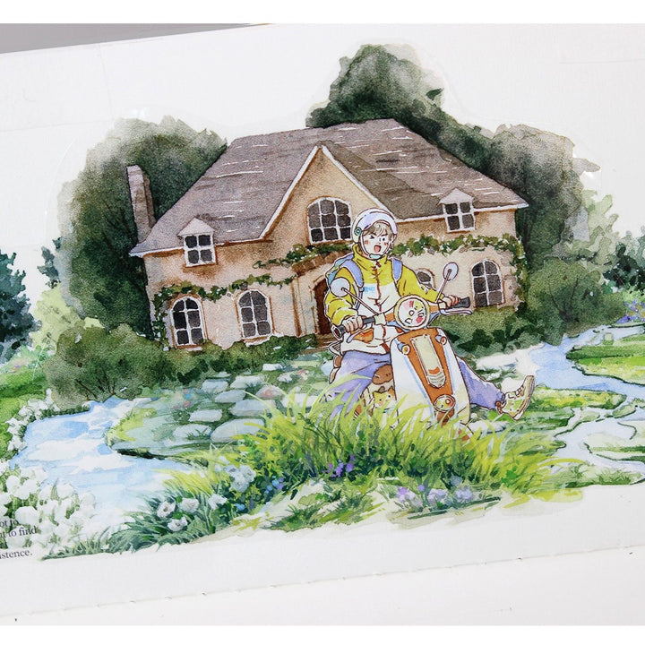 Weedy PET Washi Roll Ideal for Nature Journals