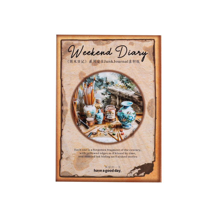 Weekend Diary PET Paper for Artistic Creation