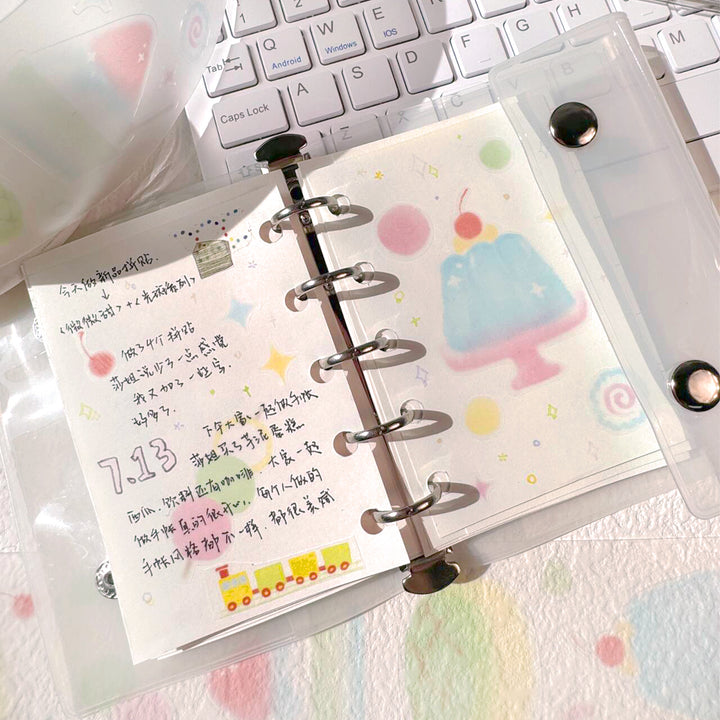 Weweet Series Decorative PET Tape Cute Fruit Designs for DIY Journaling