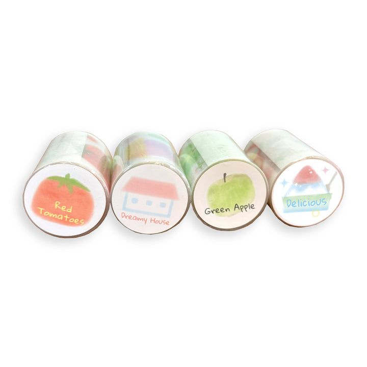 Weweet Series Scrapbooking Supplies PET Tape Sweet Fruit Decor