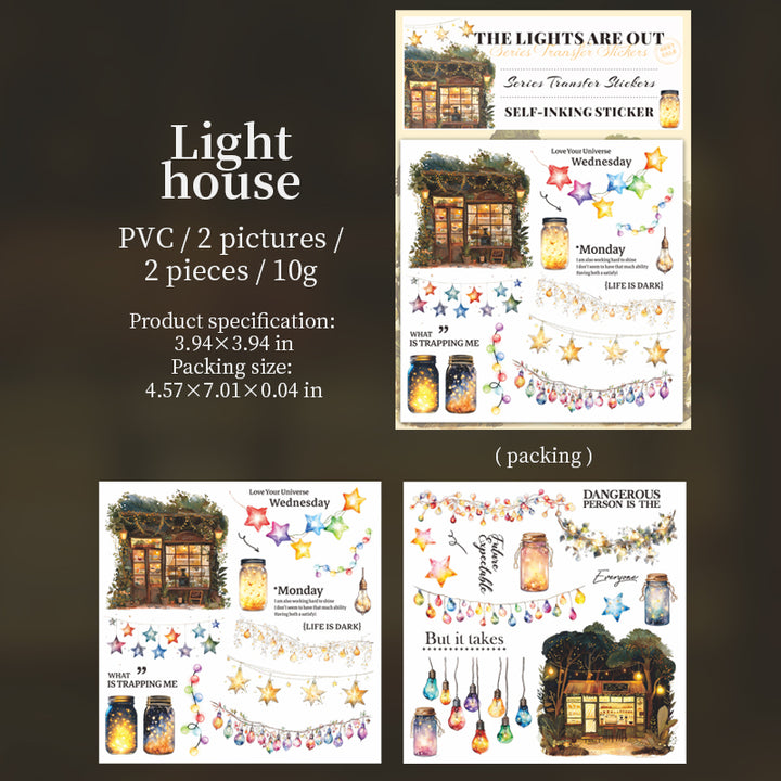 Where the Lights Are Out Light House Warm Cozy Decor