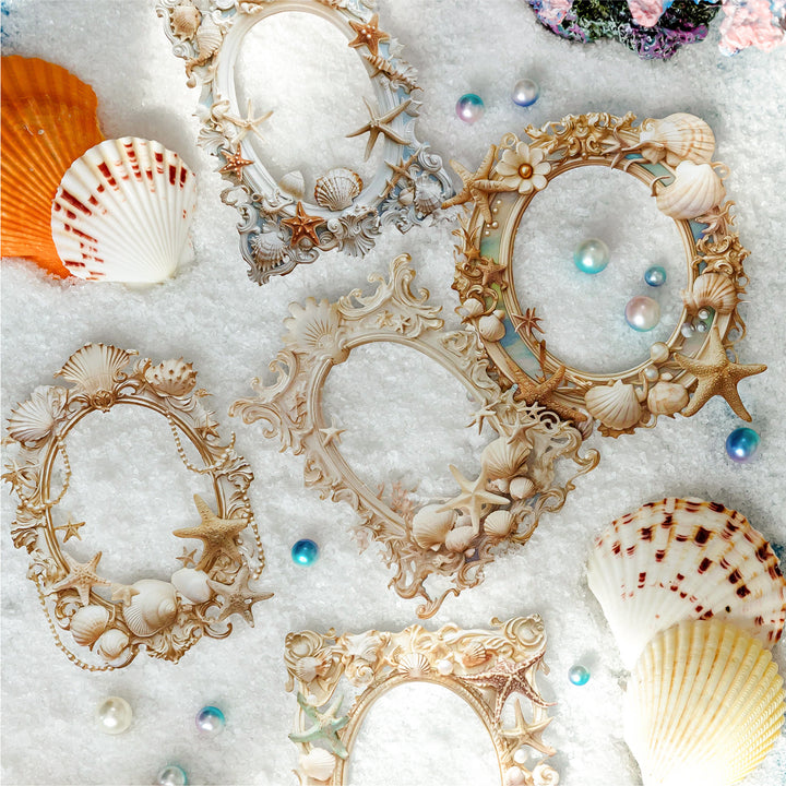 White Gilded Series Delicate Embossing Design Suitable for Personalized Crafts