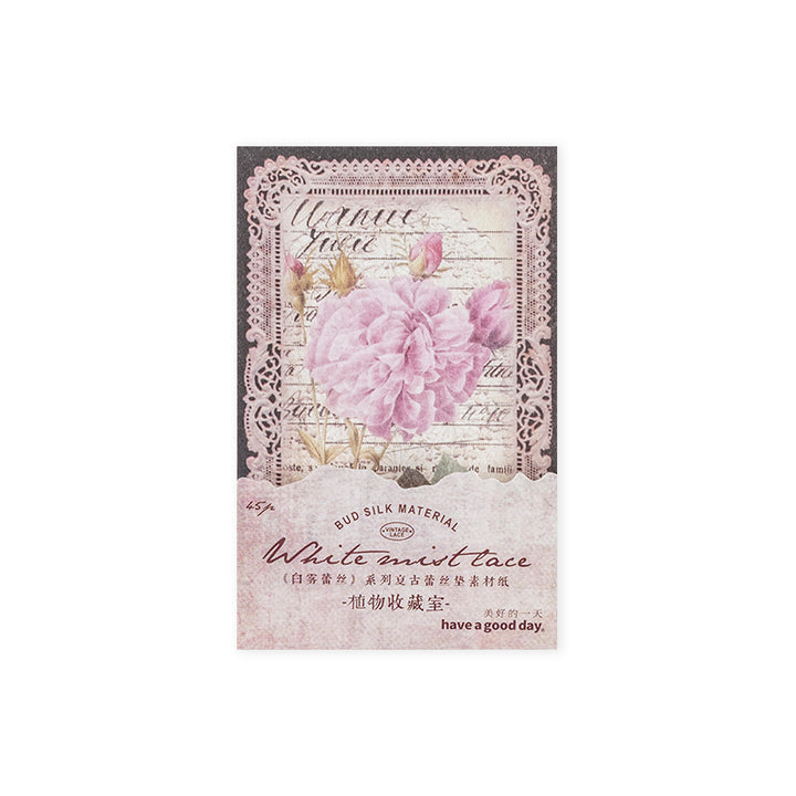 White Mist Lace Decorative Paper Great for Stationery Lovers
