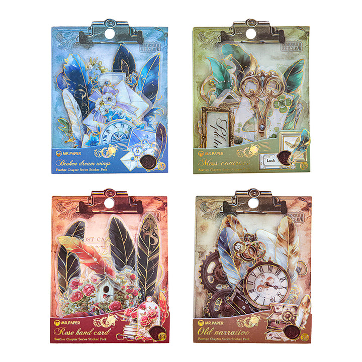 Wing Order Series Romance Creative Stickers