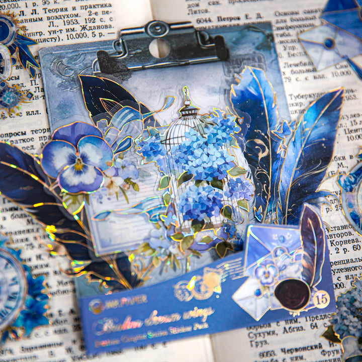 Wing Order Series Romance Stickers Creative Scrapbook