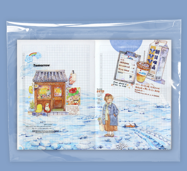 Winter Scenery Washi Tape Frozen Land