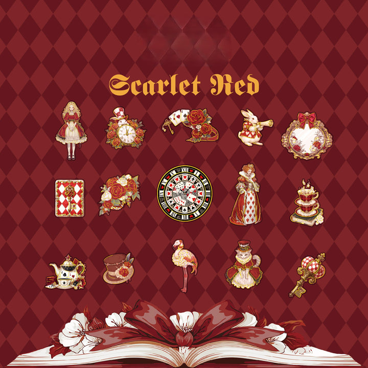 Wonderland Series Scarlet Lieb Retro Anime Characters Magic