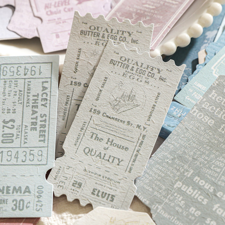 Years Series DIY Scrapbook Writing Paper Retro Materials