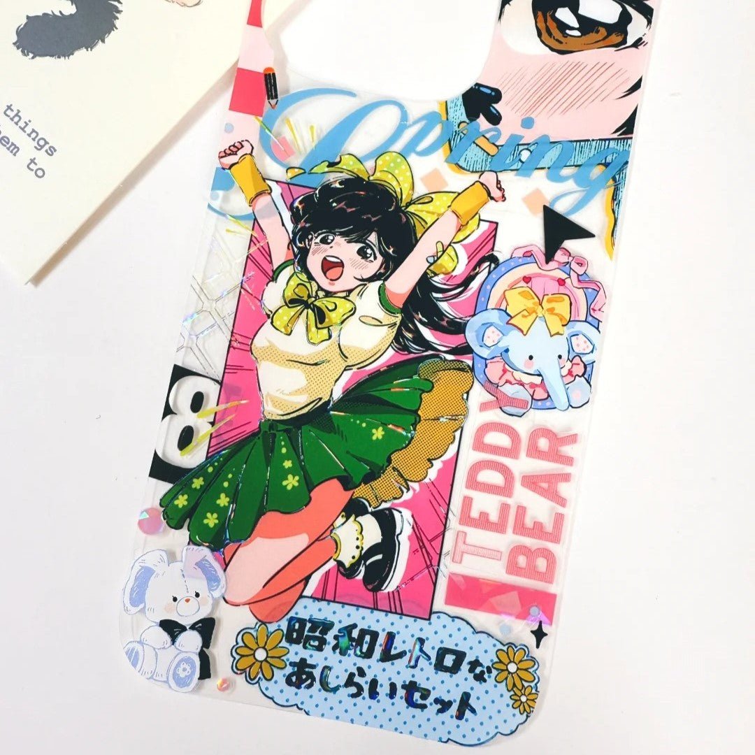 Comic Girl Romantic Style PET Tape - Desk Cosmos