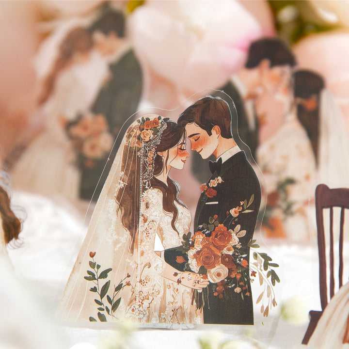 Young Lovers Aesthetic Stickers Love Story Collection
