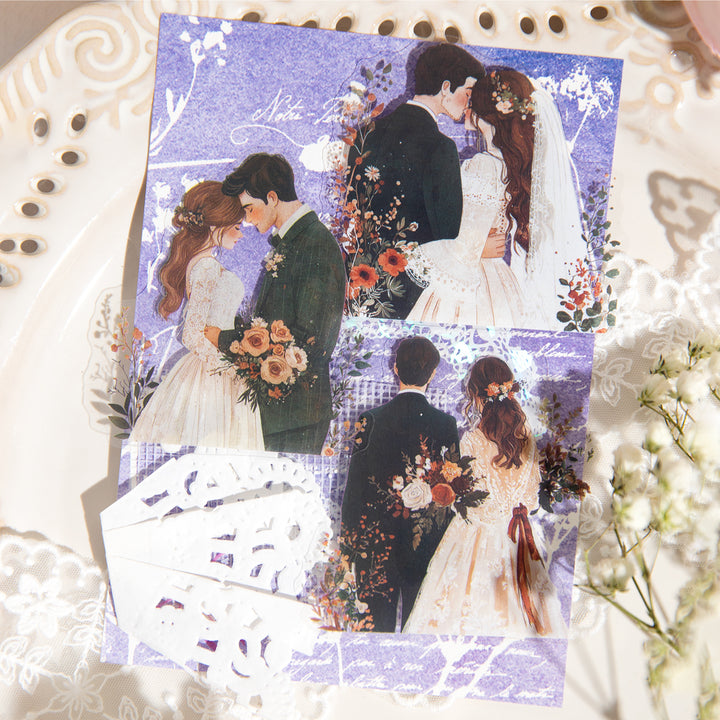 Young Lovers Scrapbook Stickers Couples Seasonal Decor