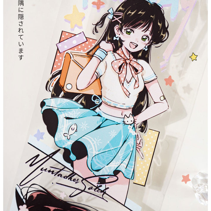 Zhaoxi PET Tapes Comic Sweet Girl Suitable for Journal
