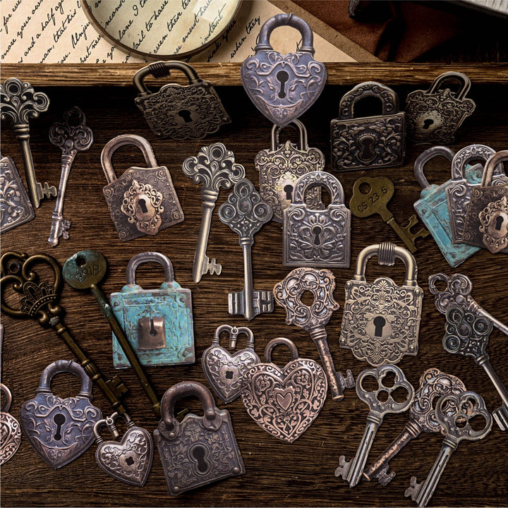 Antique Collection Museum Series Stickers for Thoughtful Gift Wrapping