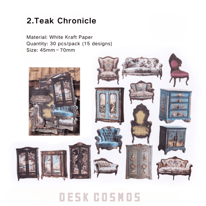 Antique Collection Museum Series Teak Chronicle Antique Texture