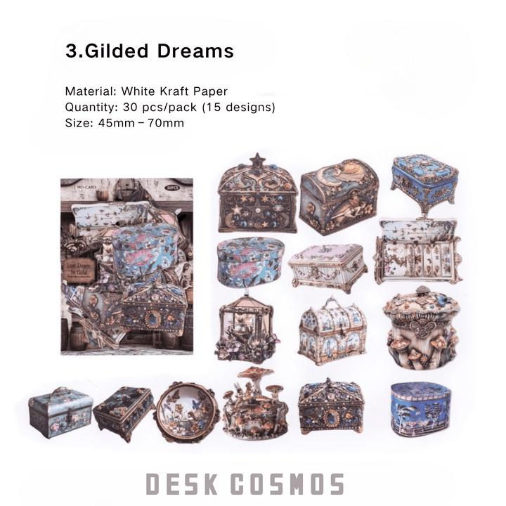 Antique Collection Museum Series Golden Dream Collectible Aesthetic
