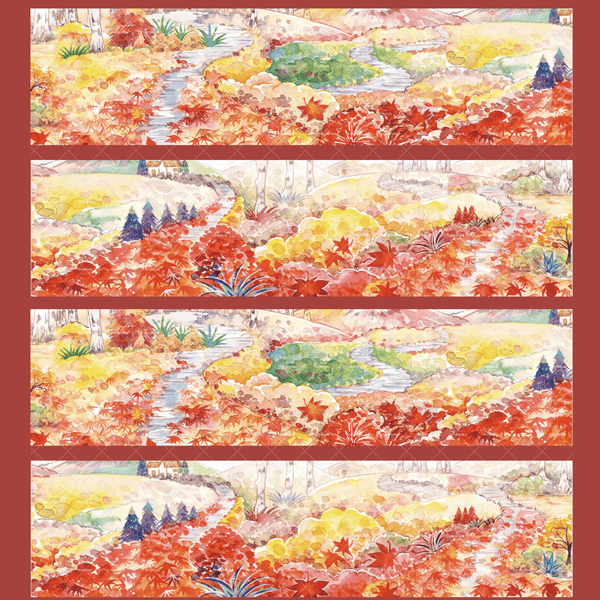 Cloud Scenery Tape Autumn Trail Mood