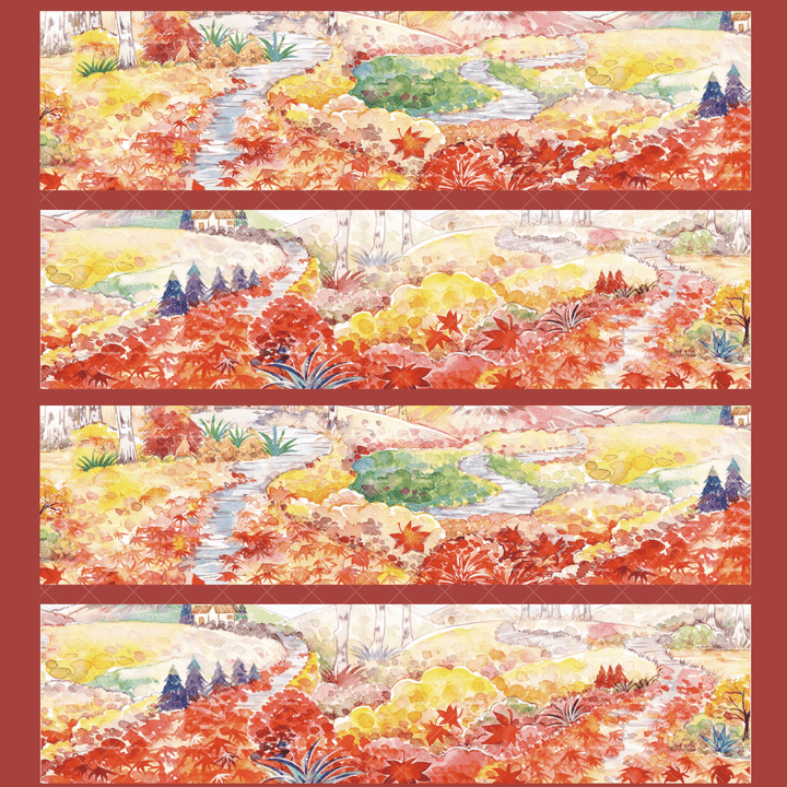 Cloud Scenery Tape Autumn Trail Mood