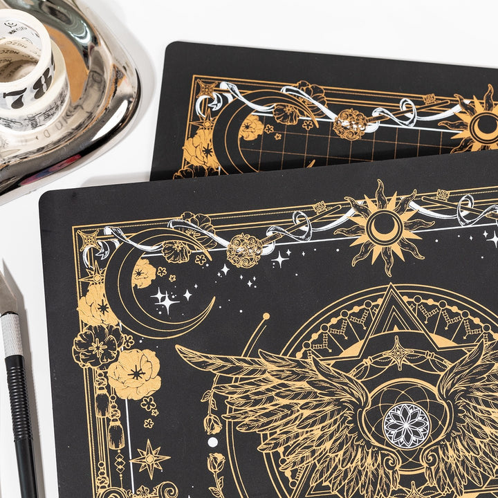 Background Cutting Mat Dream Galaxy Waterproof Material
