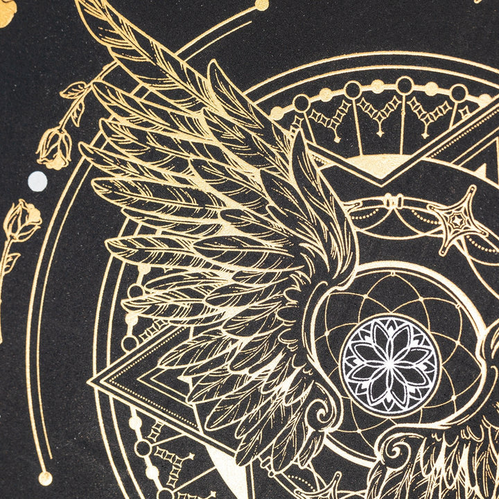 Background Cutting Mat Dream Galaxy Gold Foil Star Theme