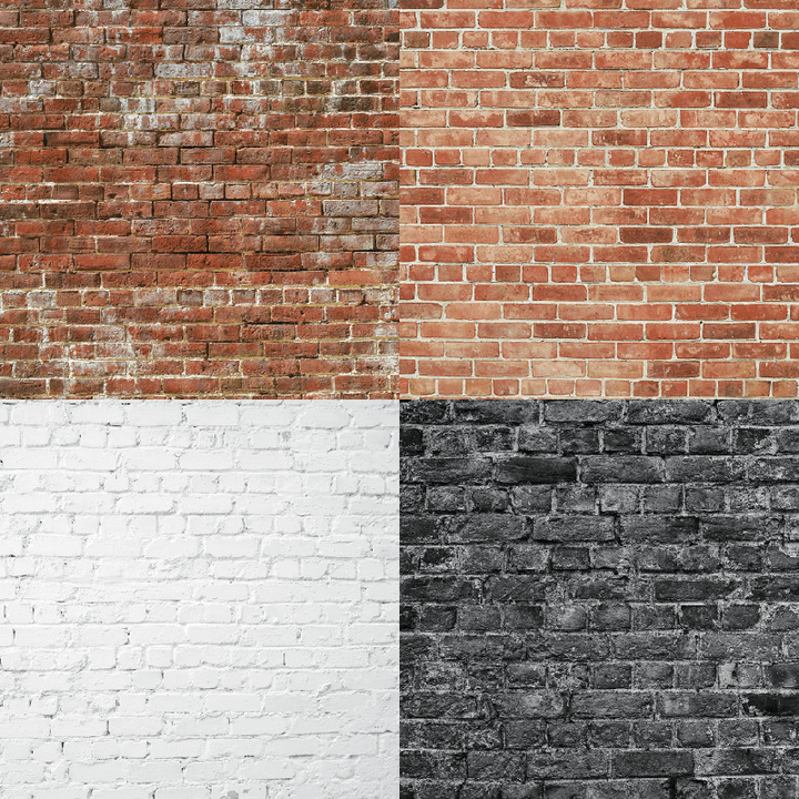 Black Wall Texture Scrapbook Paper for Urban Theme Crafts