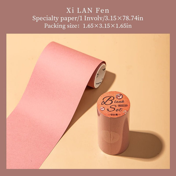Blank Set Paper Material Perfect for Scrapbook