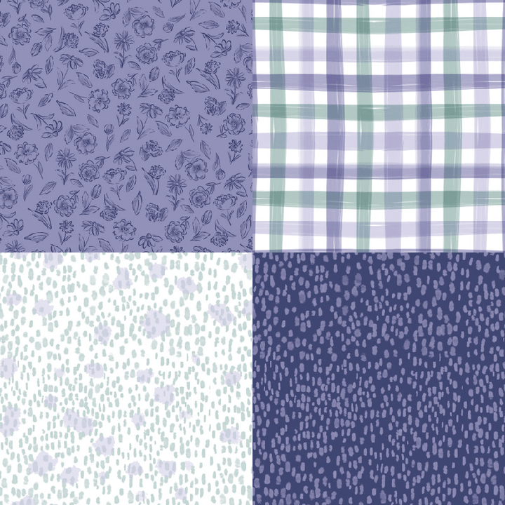 Background Paper Mauve World Floral Craft Idea