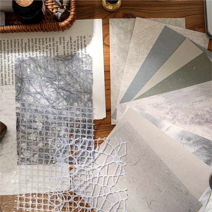 Background Paper Mysterious Visitor Aesthetic Crafting Paper