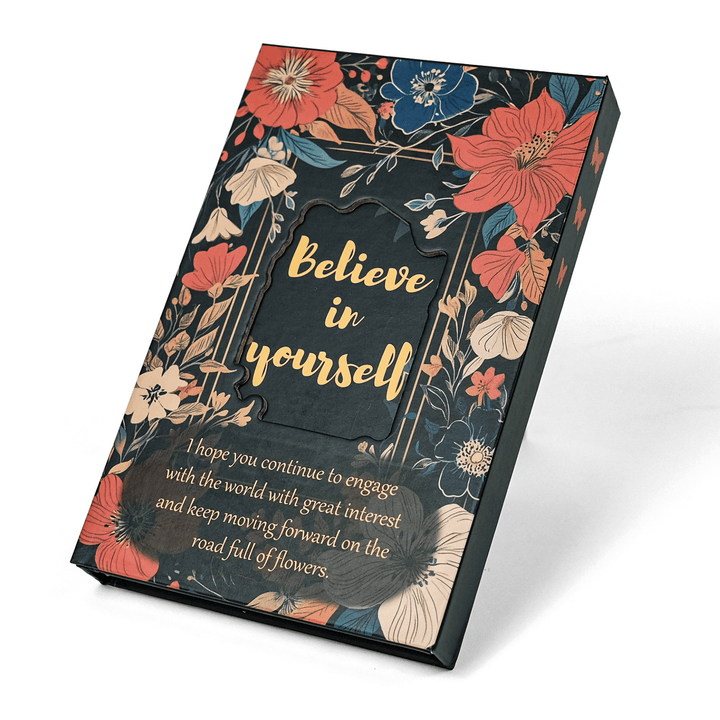 Black Flower Style Planner Vintage Writing Paper