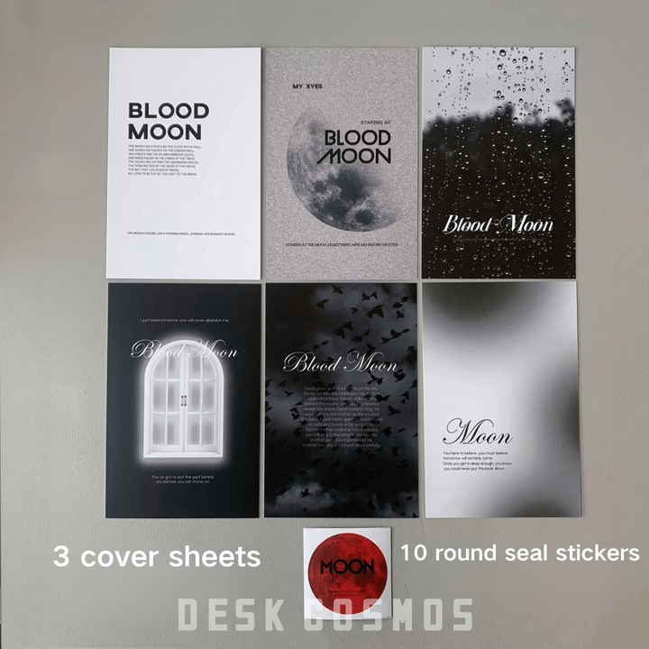 Blood moon A7 Gothic Journal for Dark Fantasy Lovers