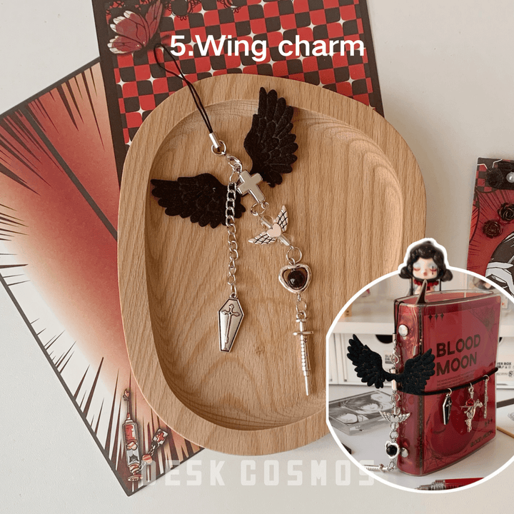 Blood moon A7 Gothic Notebook for Artistic Journal